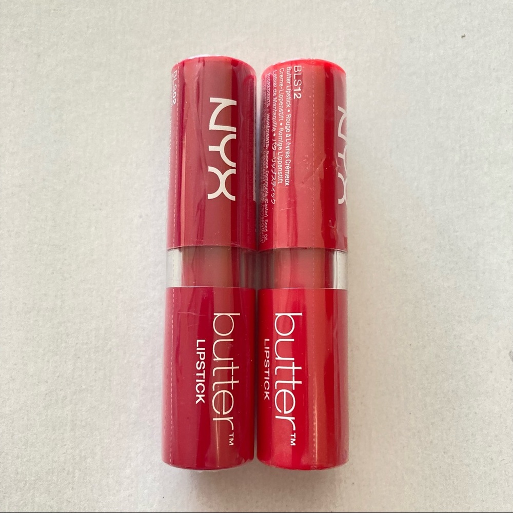 NEW NYX Set of 2 Lipsticks BLS02 and BLS12